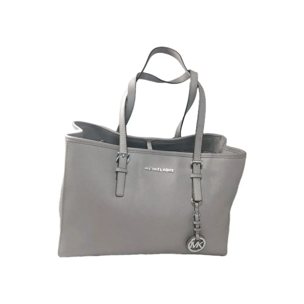 Michael Kors Jet Set Travel Large Saffiano Leather Tote ~Dark Slate Gray_3